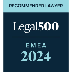 LEGAL 500 EMEA 2024 for Patrice Grenier