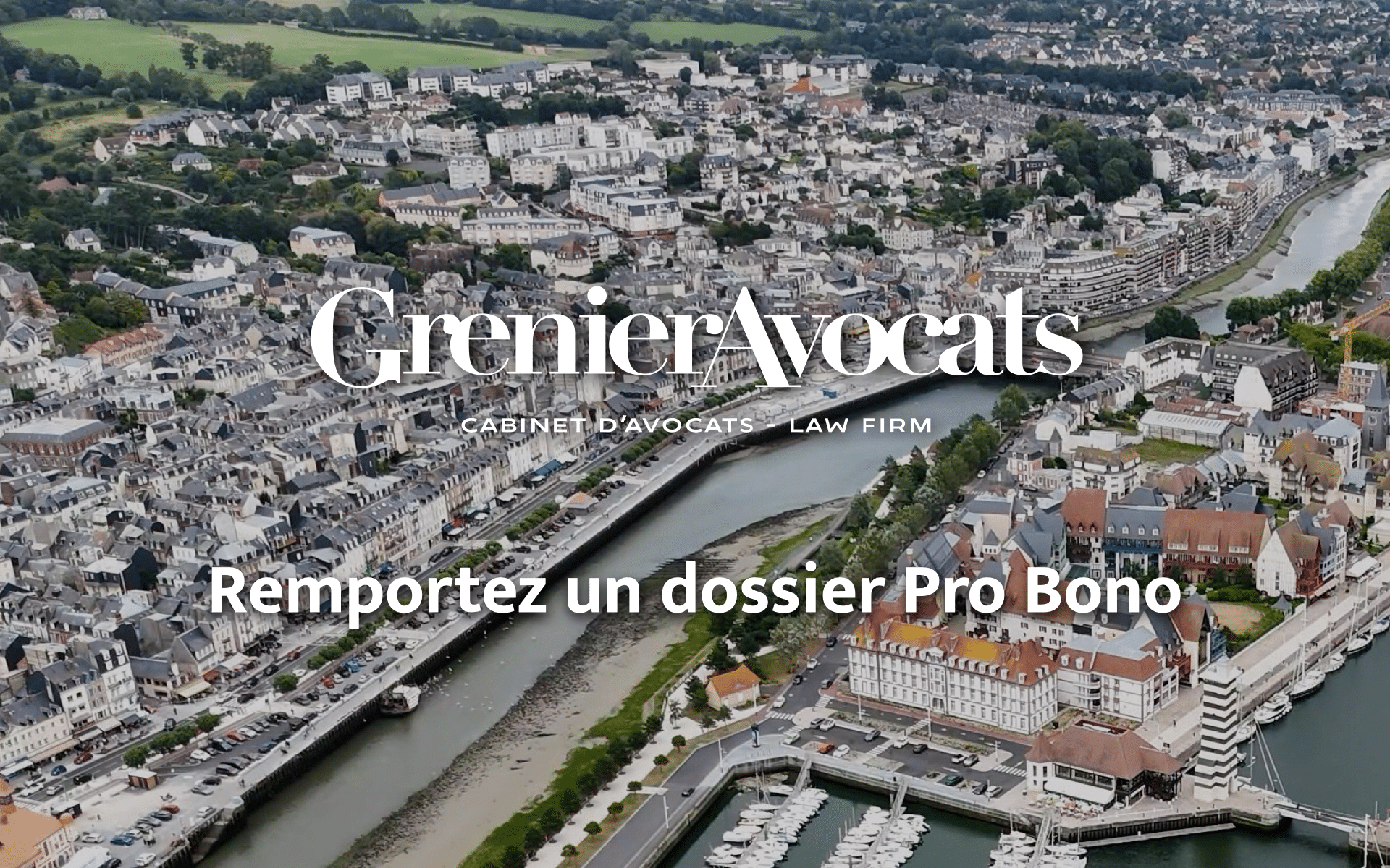 Remportez un dossier Pro Bono lors d'un cocktail apéritif organisé par GrenierAvocats