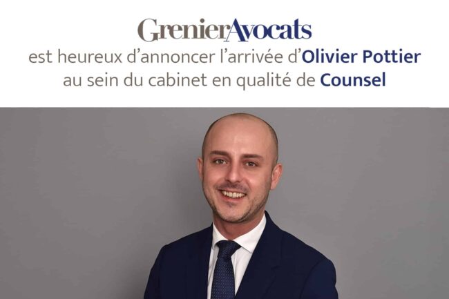Grenier Avocat – article Olivier Pottier